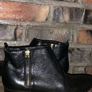 Cole Haan Grand OS black leather booties worn 1x 7